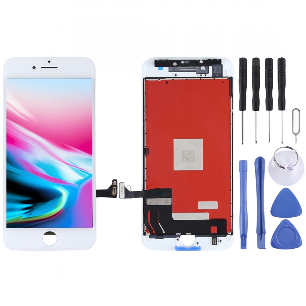 Original LCD Screen and Digitizer Full Assembly for iPhone 8(White) iPhone Replacement Parts Apple iPhone 8